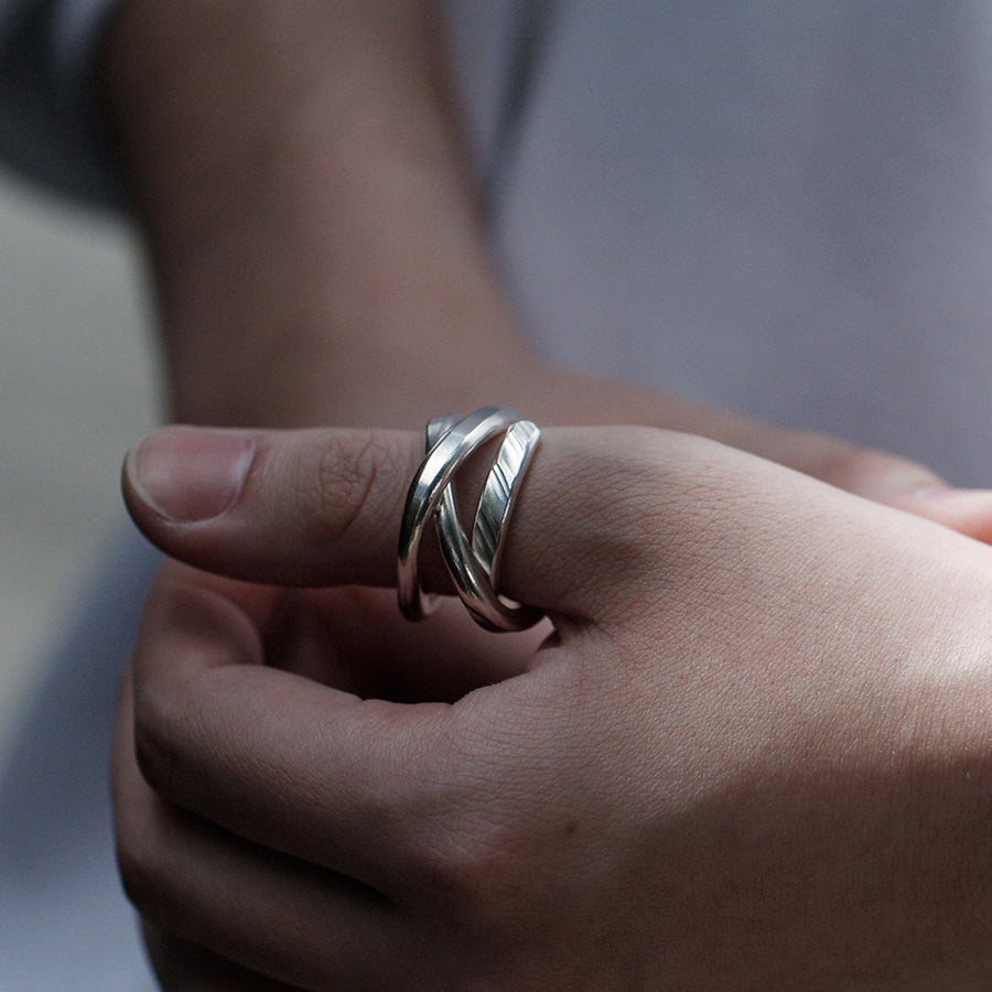 four seven nineシルバー 波形デザインリング four seven nineシルバー 波形デザインリング
